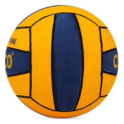 Rubber Water Polo Ball (Orange | Blue | Size 5)