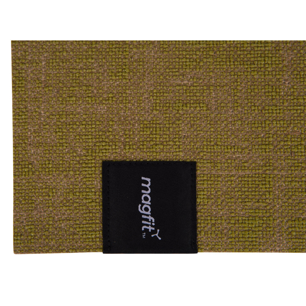 Magfit Jute Yoga Mat  5mm (Green)