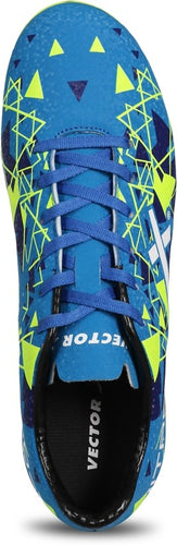 Nitro-X Football Shoes For Men (Blue | Green)