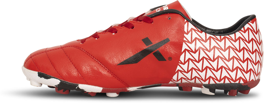 Attacker Football Shoes For Men Red | White (Multicolor)