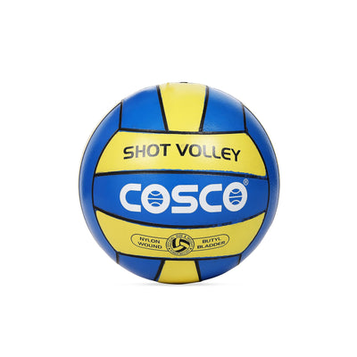 Shot Volley Volleyball - Size: 4  (Pack of 1 | Blue)