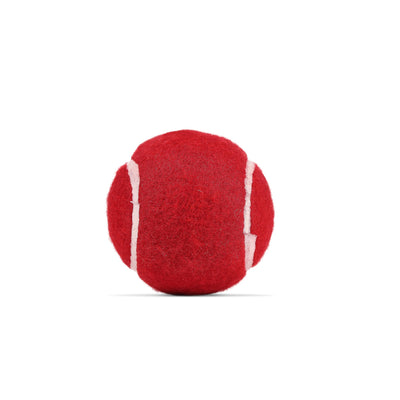 Cotton Tuff Cricket Tennis Ball (Pack of 6 | Red)