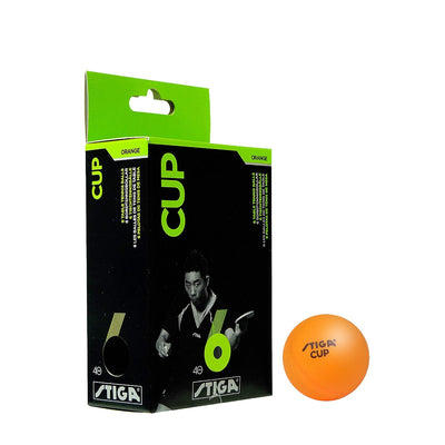 Stiga Cup Table Tennis Ball | Adult Size | Orange