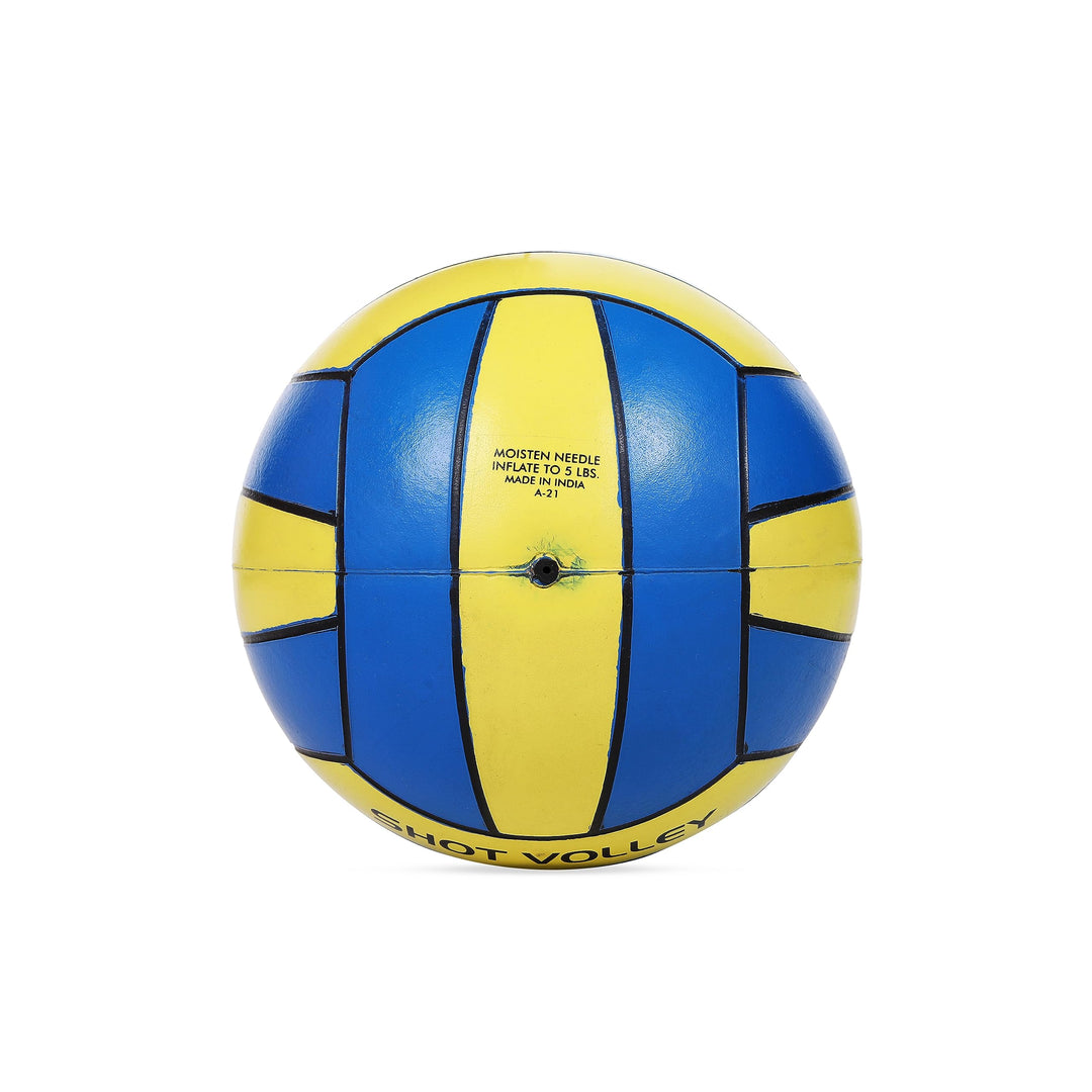 Shot Volley Volleyball - Size: 4  (Pack of 1 | Blue)