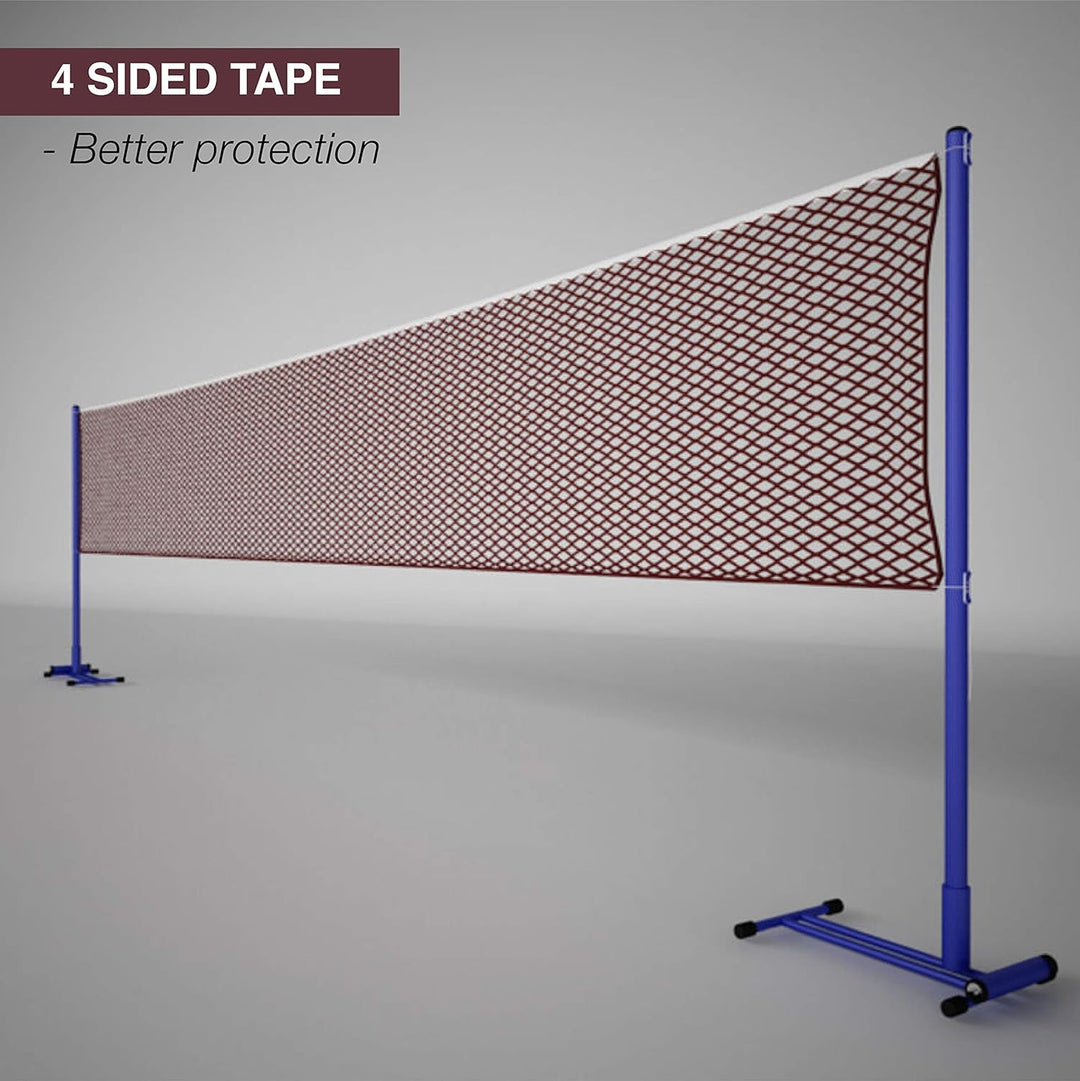 Badminton Net Nylon Brown | 4 Side Tape