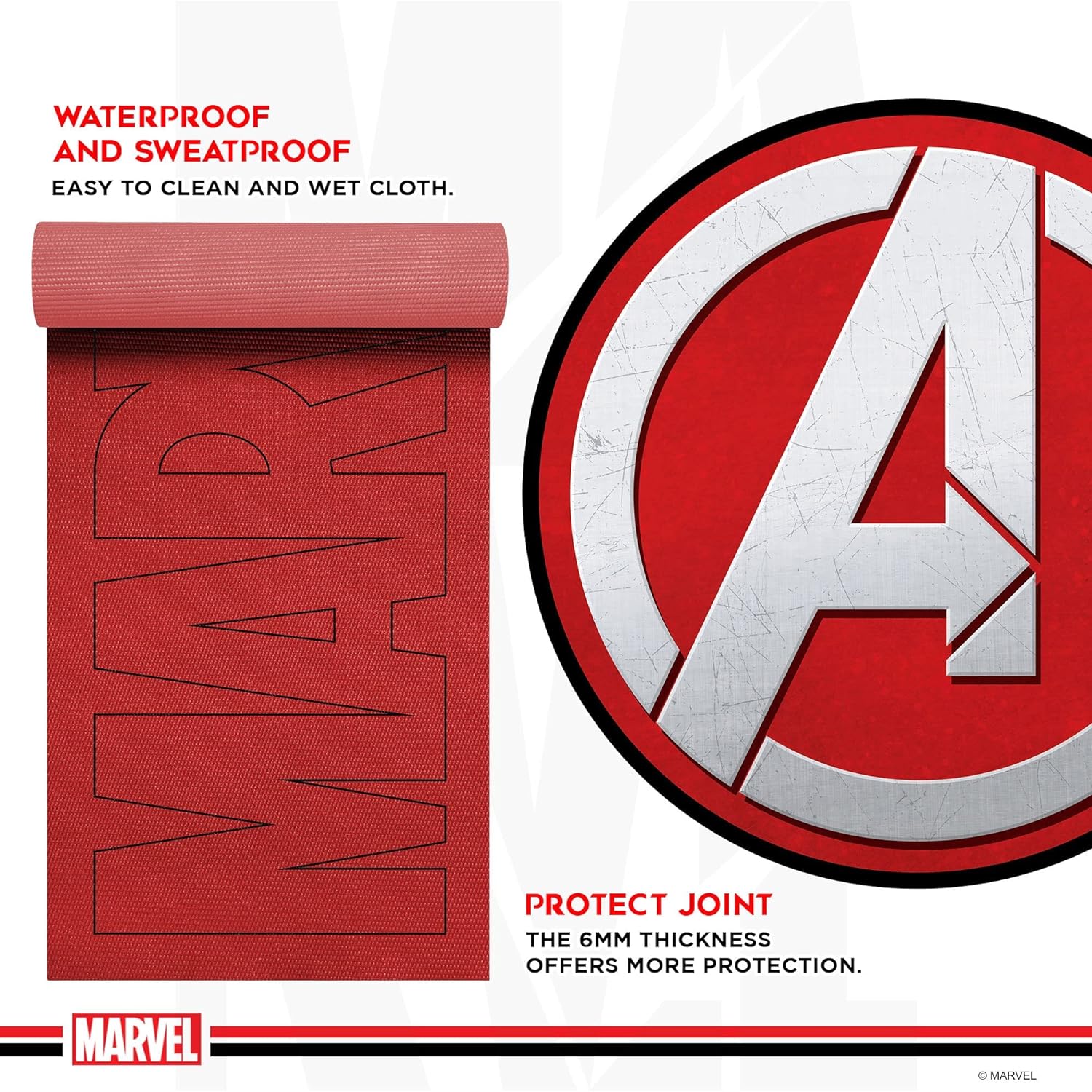 Marvel exercise mat sale