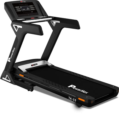 TA-C5 6.0HP Peak Premium Commercial AC Motorized Treadmill with LED Display | Automatic Incline - Black