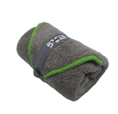 Super Soft Microfiber Hand Towels | Gym & Workout Towels Pack of 1 (Grey)