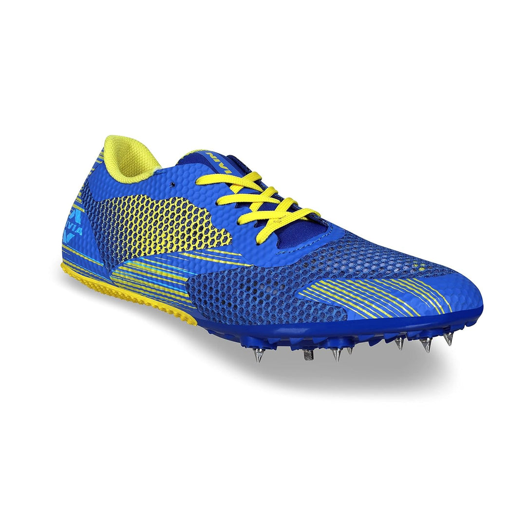Men Track And Field-100 Fusion Tech Upper Mesh Non-Marking Running Shoes (Blue)