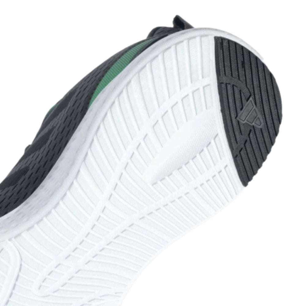 Men's Adi Accelate Running Shoe (Grey Six/Core Black/Green)