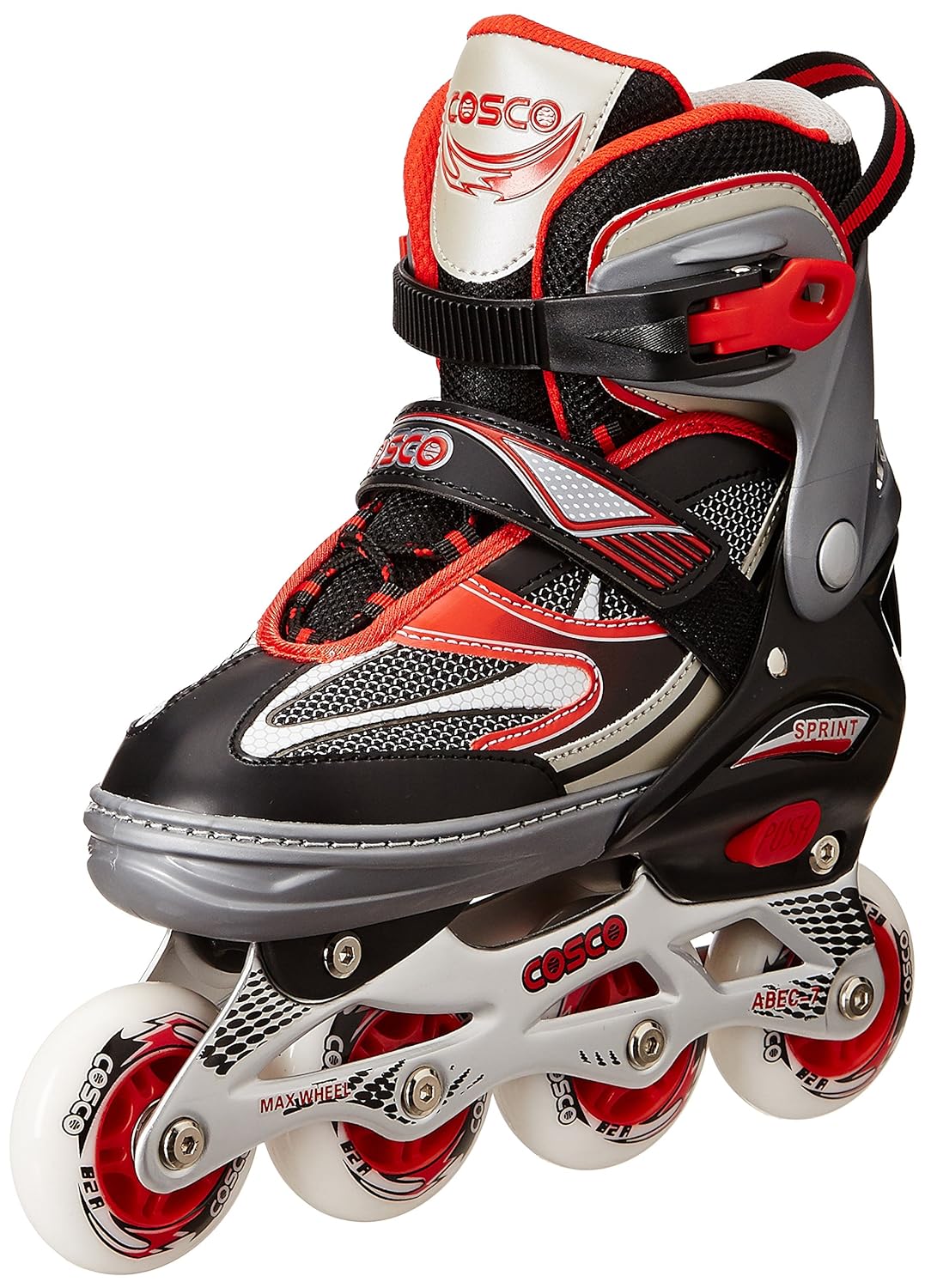 Sprint Roller Inline Skate (Red) Medium For Unisex