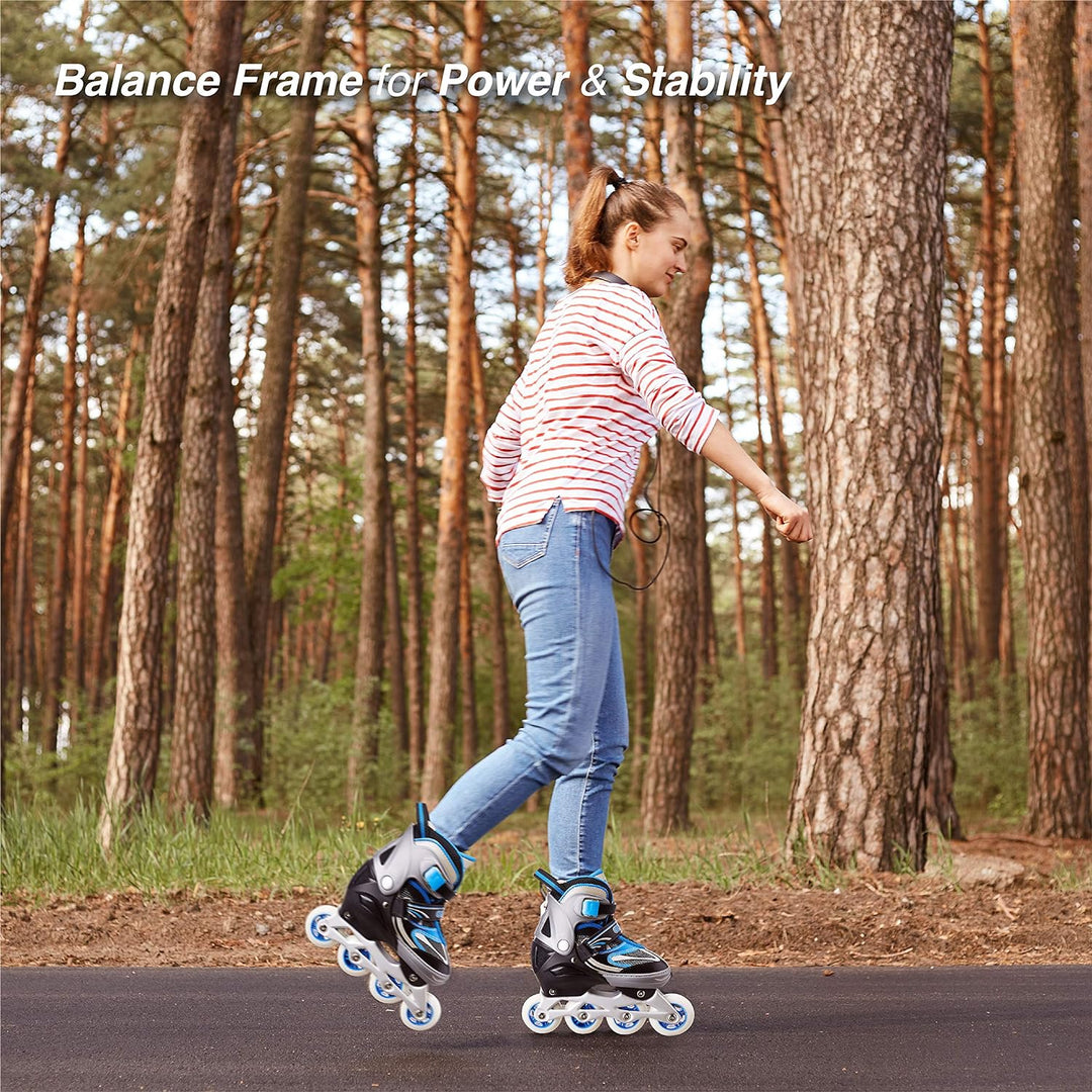 Sprint Roller Skates | Medium(Unisex Adult | Inline Skate Wheel | Multicolour)