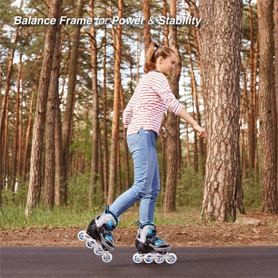 Sprint Roller Skates | Medium(Unisex Adult | Inline Skate Wheel | Multicolour)