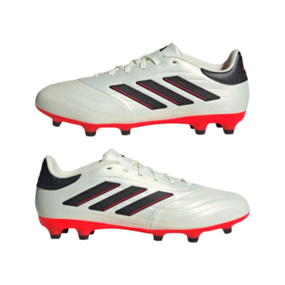 Copa Pure 2 League Football Shoe (Ivory/Core Black/Solar Red)