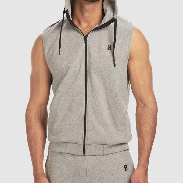 Sleeveless Hoodie -...