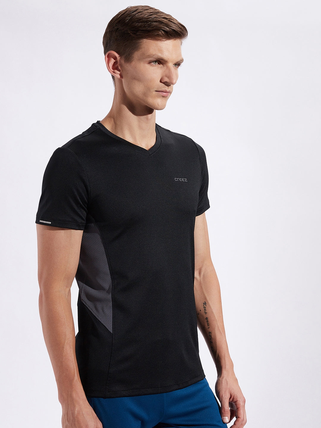 Dual Tone Stretchable T-shirt 2