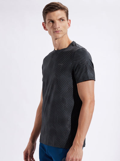 Charged Printed Stretchable T-shirt