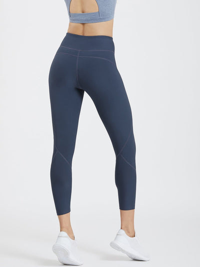 Creeluxe Curve Defining Pacific Blue Ankle Length Leggings