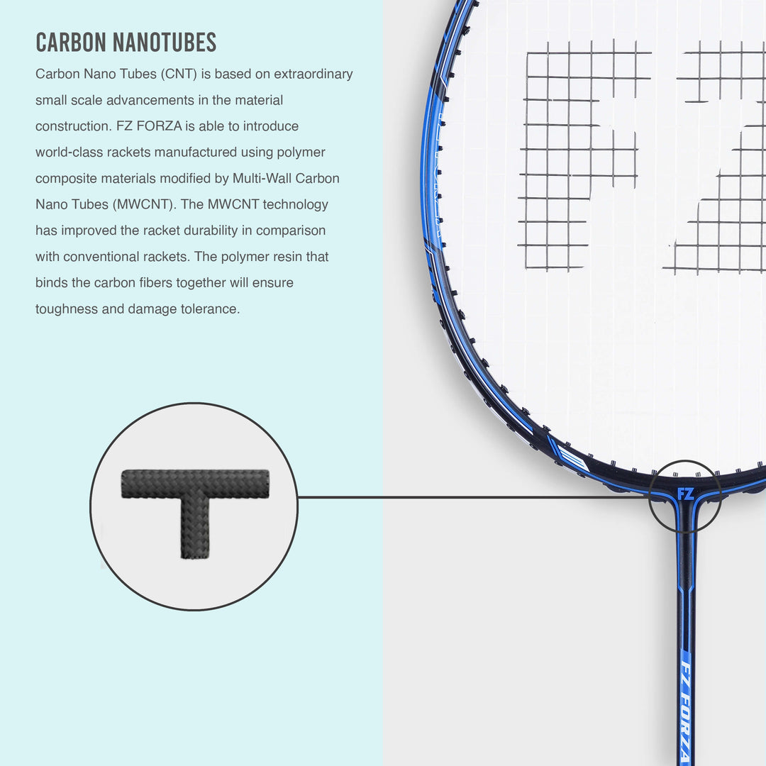 Tour 1000 Strung Badminton Racket