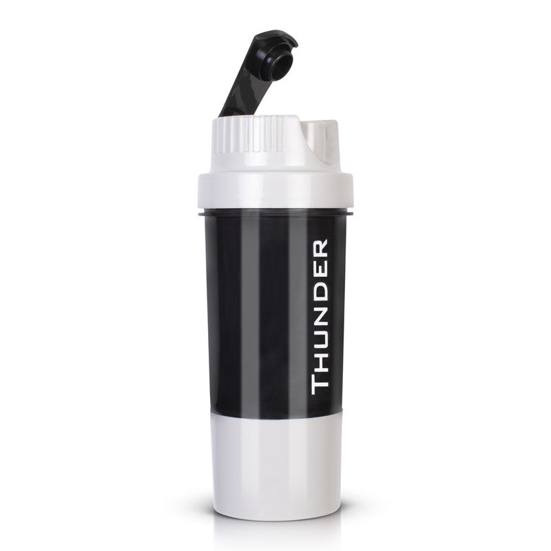 Shaker Bottle For Protein Shake (Grey | 500ml)