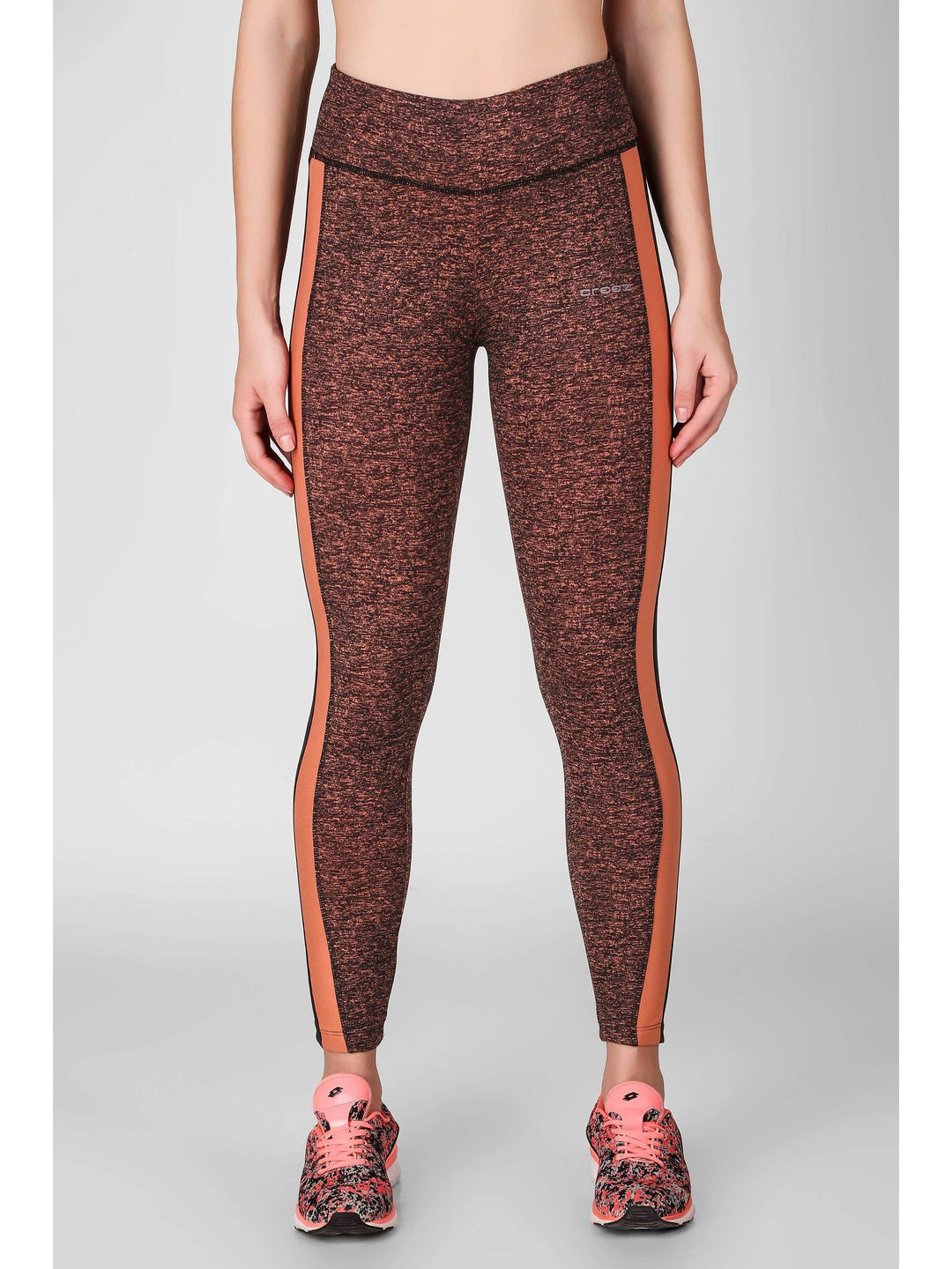 Essential Side Paneled Marl Full Length Leggings