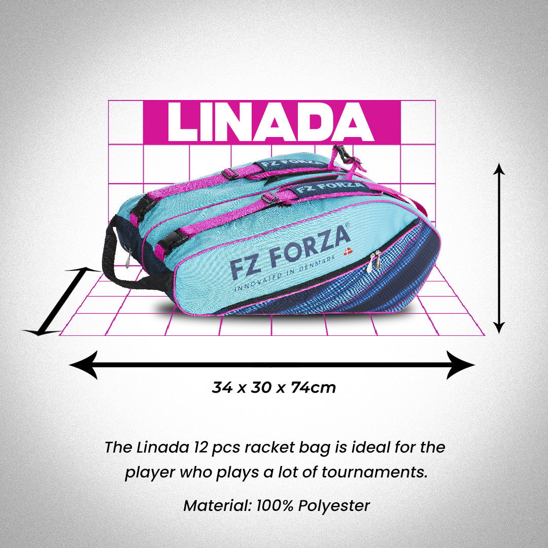 Badminton Kitbag Linada 12 Piece