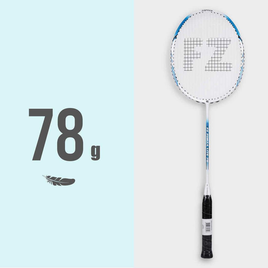 Lite 78 Strung Badminton Racket (Scuba Blue)