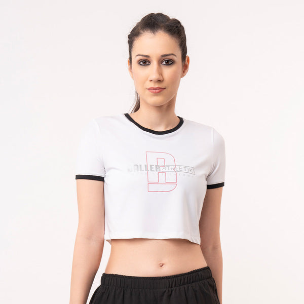 Crop Ringer Tee...