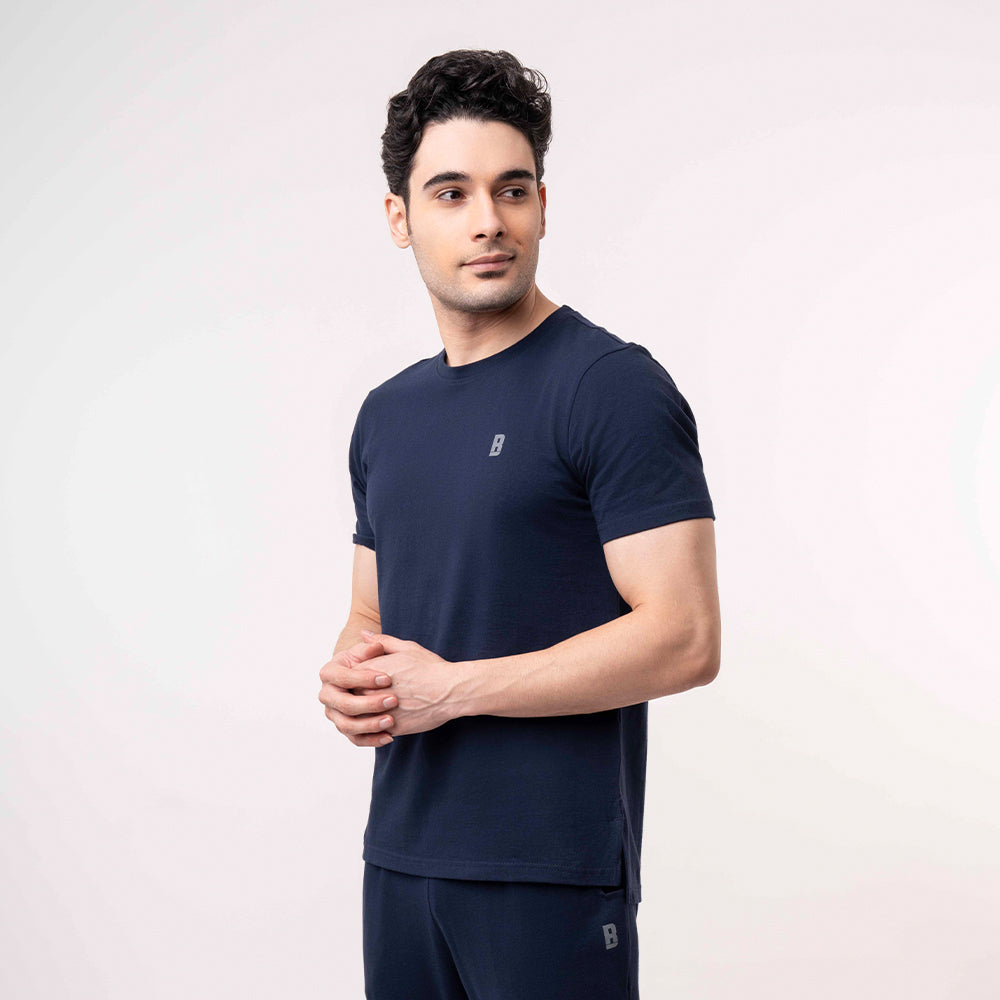 Lounge Life Top Men - Navy Blue