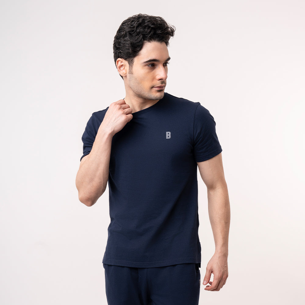 Lounge Life Top Men - Navy Blue