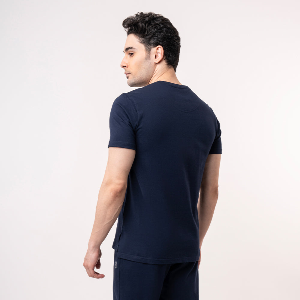 Lounge Life Top Men - Navy Blue