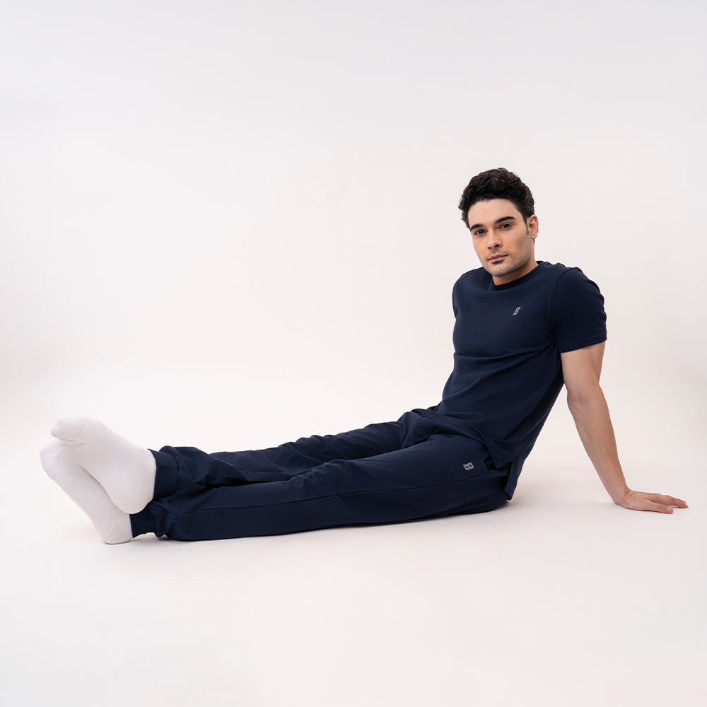 Lounge Life Top Men - Navy Blue