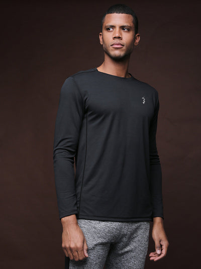 Campus Sutra Men Active wear T-Shirt