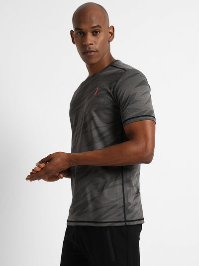 Campus Sutra Men Active wear T-Shirt