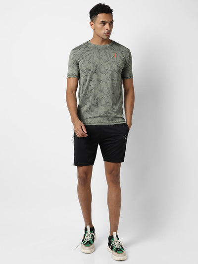 Campus Sutra Men Active wear T-Shirt