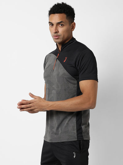 Campus Sutra Men Active wear T-Shirt