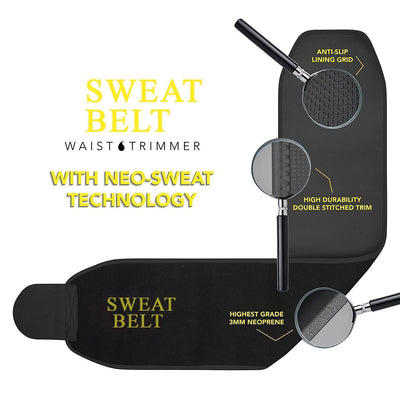 Combo Kit Exerciser Double Spring Tummy Trimmer Sweatbelt (Pack of 2)
