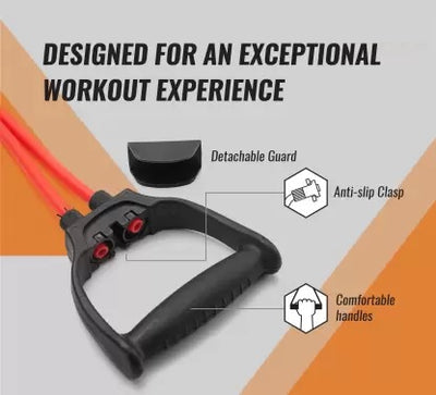Combo Kit Full Body Exerciser Wrist Exerciser Toning Tube  (Pack of 2)