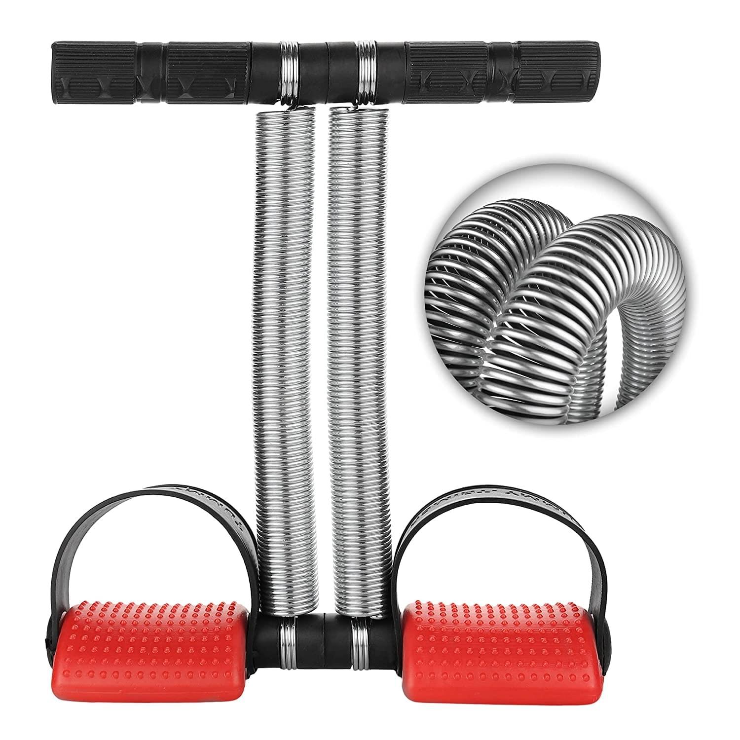 Abs Exerciser Tummy Trimmer (Red/ Grey) – KriyaFit