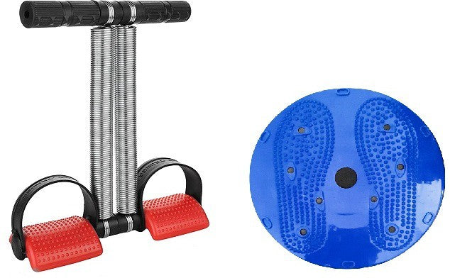 Combo Kit Body Exerciser Double Spring Tummy Trimmer Twister  (Pack of 2)