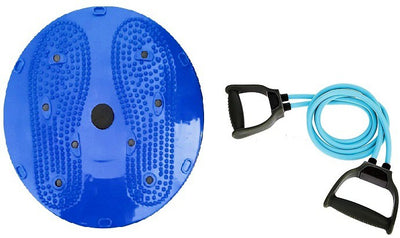 Combo Kit Full Body Exerciser Twister Toning Tube Blue (Pack of 2)