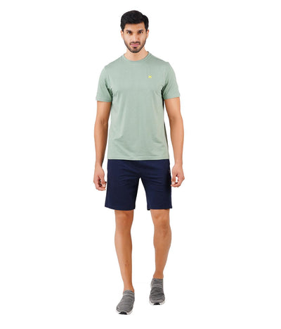 Men's Active Shorts - Navy - Kriya Fit