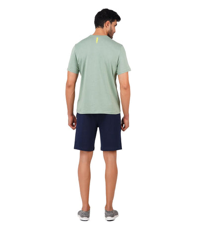 Men's Active Shorts - Navy - Kriya Fit