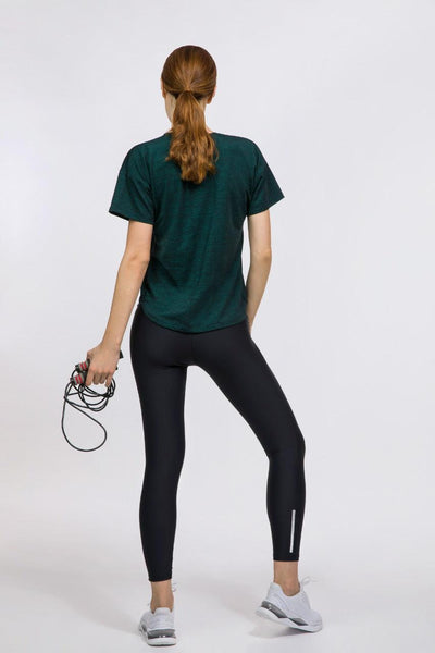 High Impact Luxe Lightweight - Half Sleeves - Kriya Fit