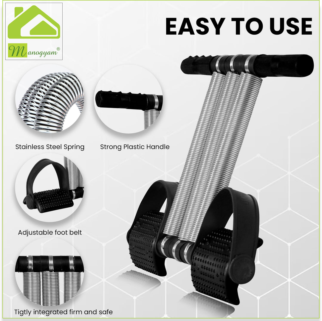 Abs Tummy Trimmer With Tripple Steel Spring Burn Off Calories & Tone Your Muscles