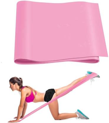 Resistance Band for Yoga |  Pilates |  and Strength Training - Improve Flexibility and Build Muscle with this Durable Tension Band (Pack of 1 |  Assorted)