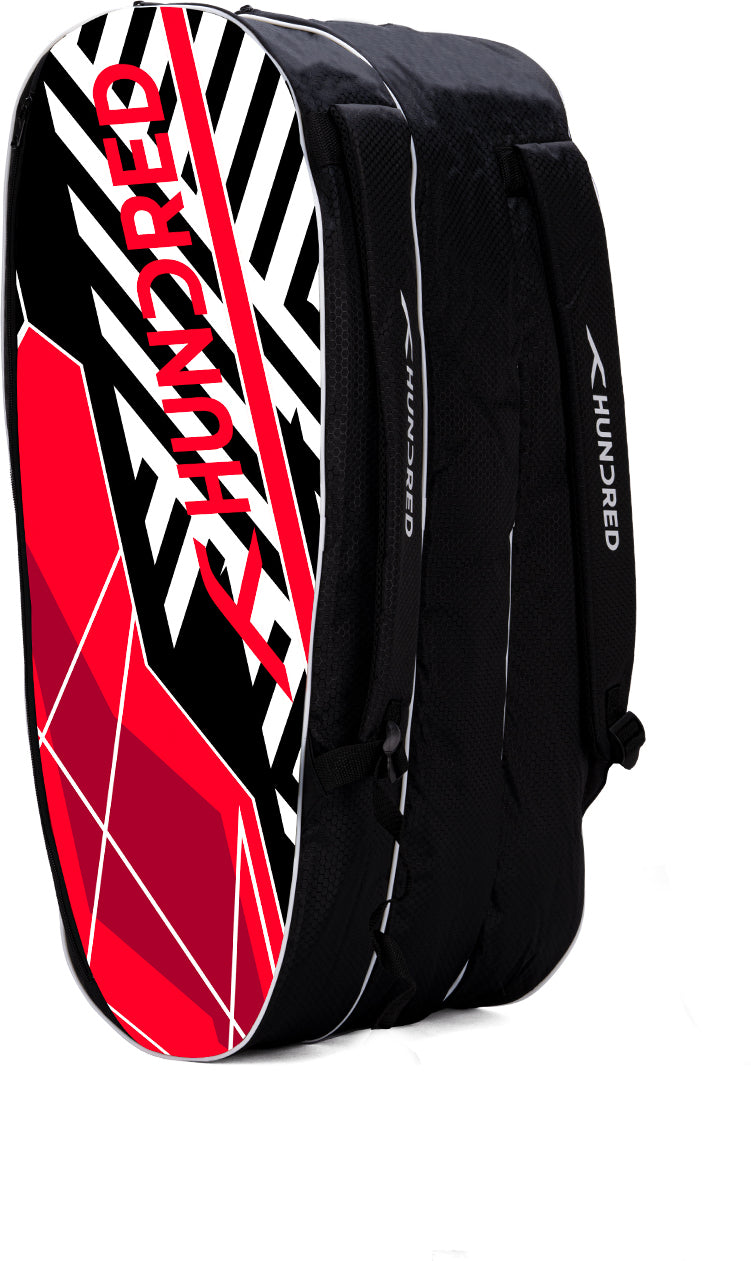 Hundred Atomic X Surge Badminton Kit Bag (Black) (Size - M/30 L)