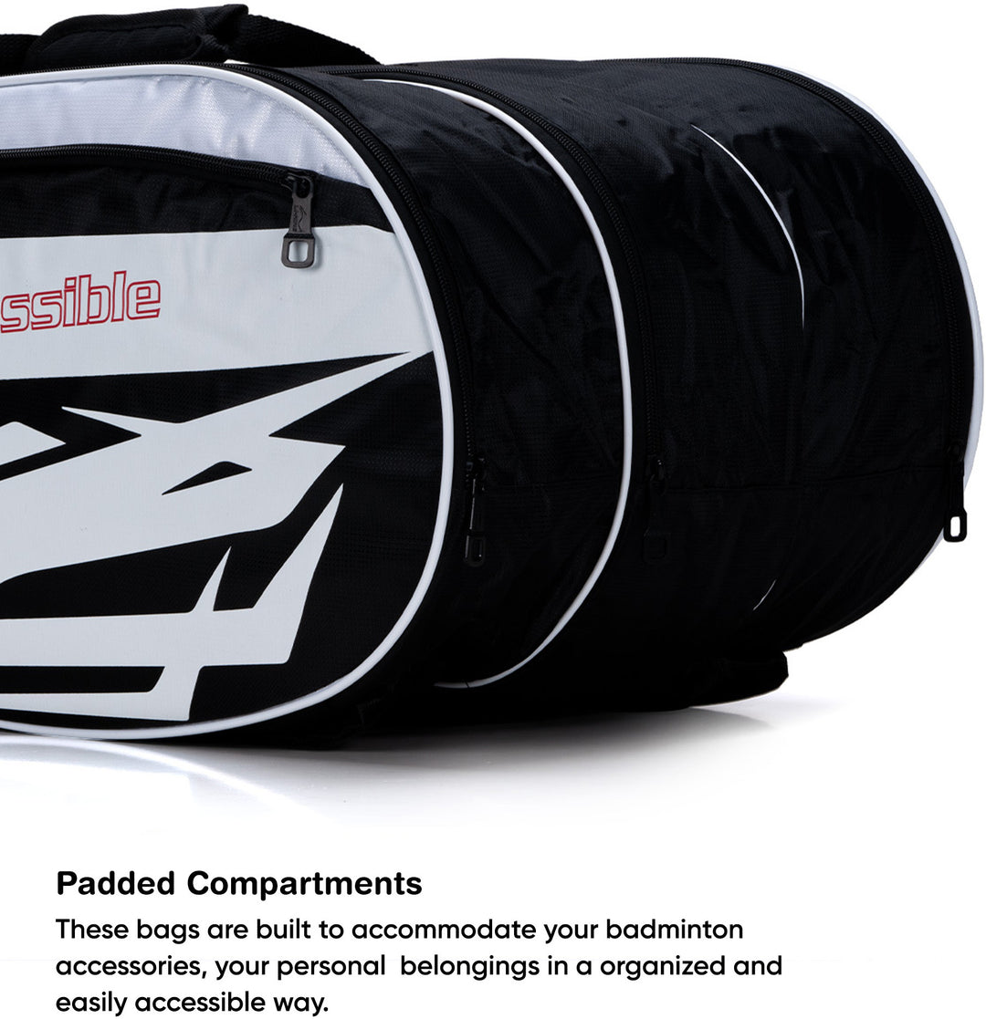 Li-Ning Blaze Badminton Kit Bag (Black) (Size - L/50 L)