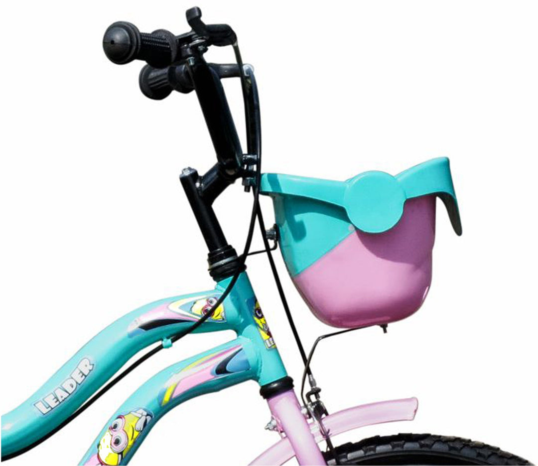 Buddy 16T Sea Green & Light Pink Colour Cycle for Kids - Age Group 5-8 Years - 16 T Road Cycle Single Speed - Multicolor