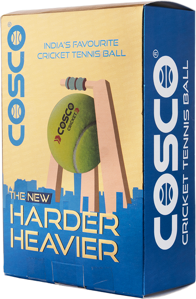Light Cricket Tennis Balls (Set Of 2)